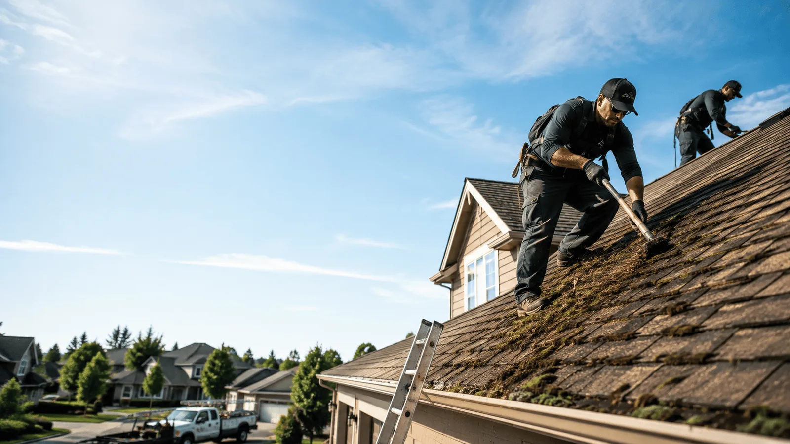 Roof Moss Removal in Laughlin Afb, TX near me
